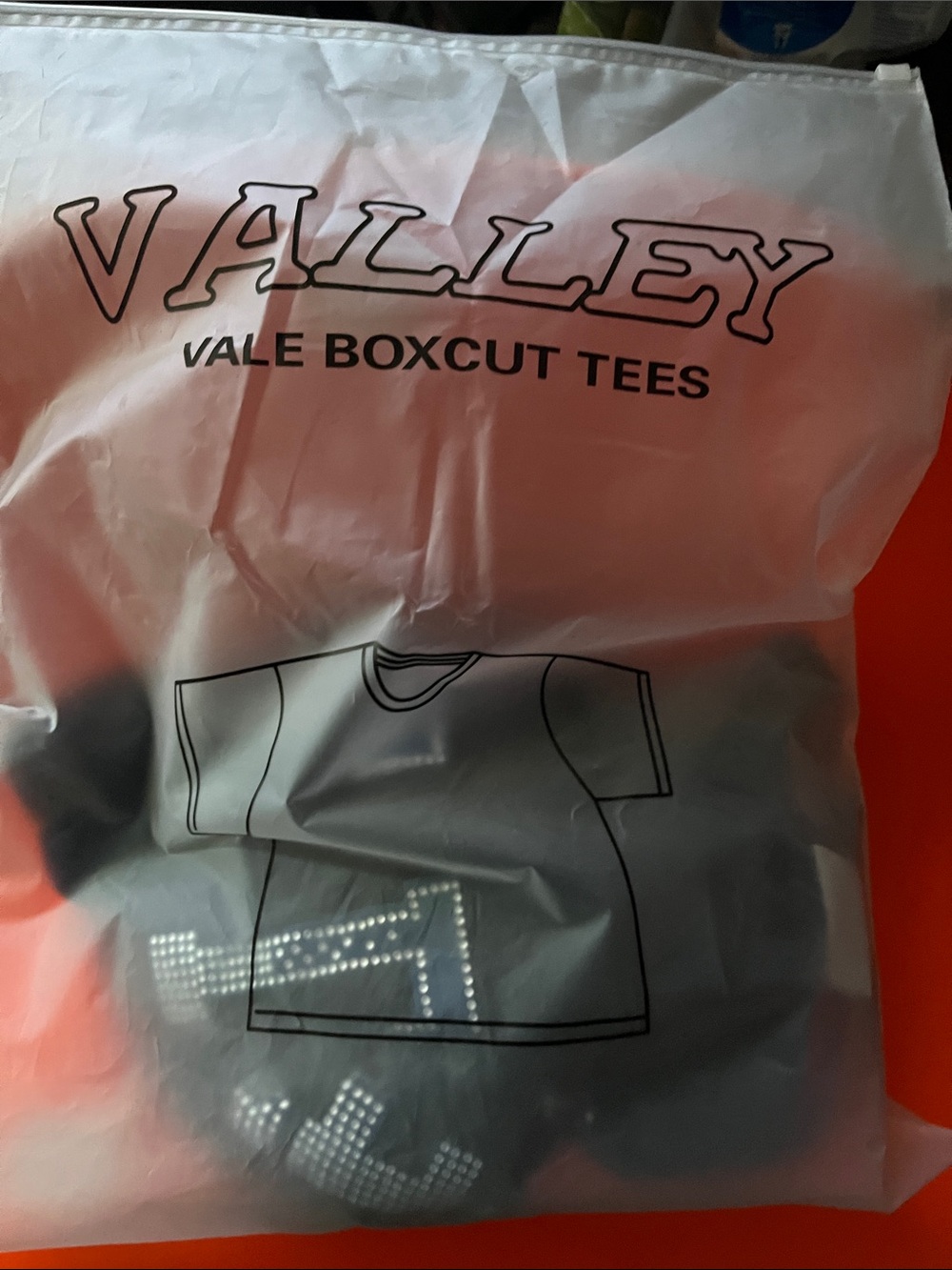 Vale Boxcut Short Sleeve Tee - Black